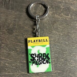 Shrek the Musical Playbill Keychain